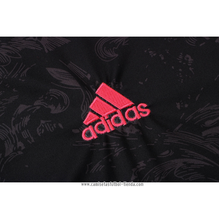 Chandal del Real Madrid 2021 2022 Manga Corta Negro